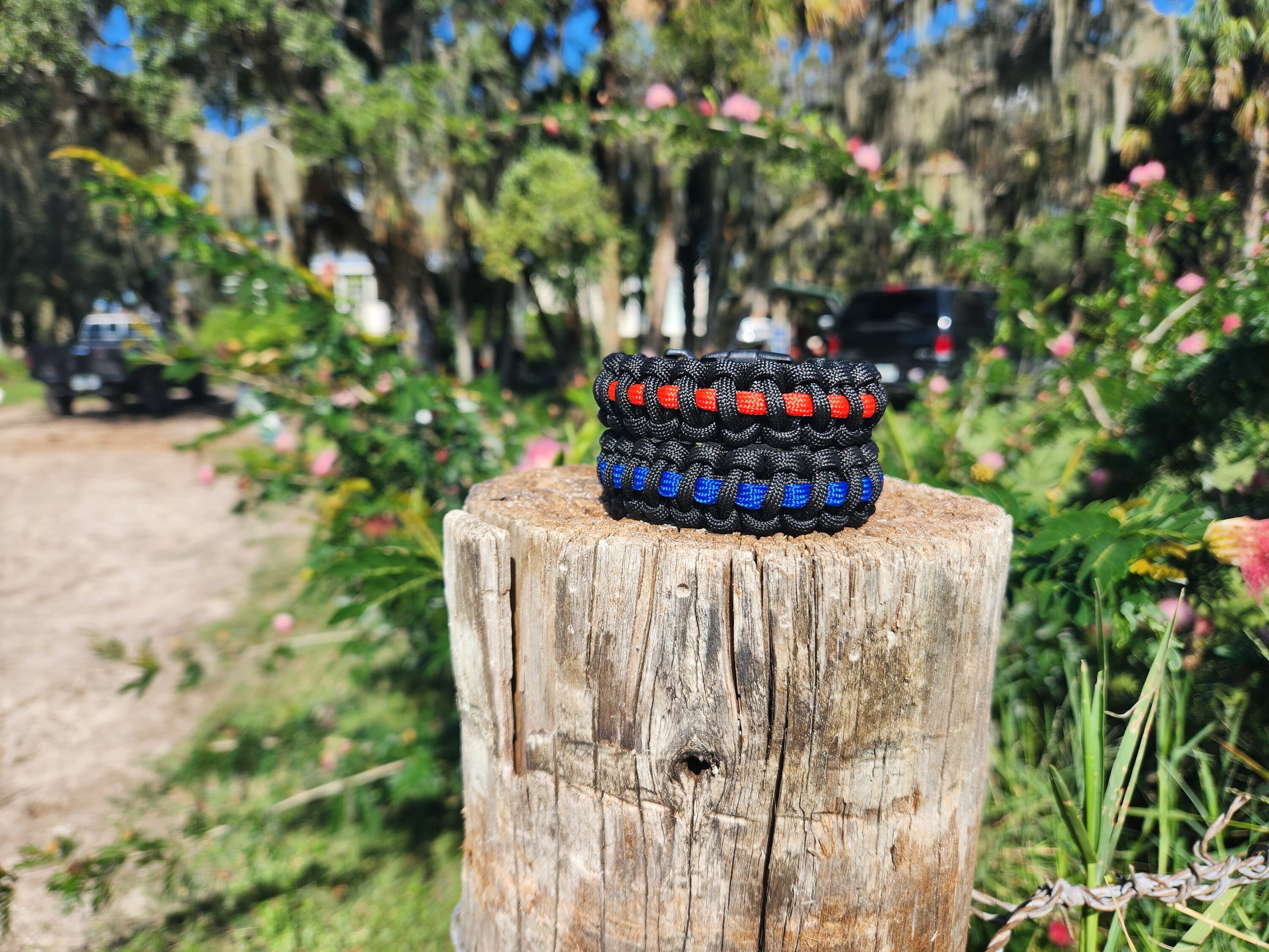 Thin Blue Line Bracelet/thin Red Line Bracelet/police Bracelet