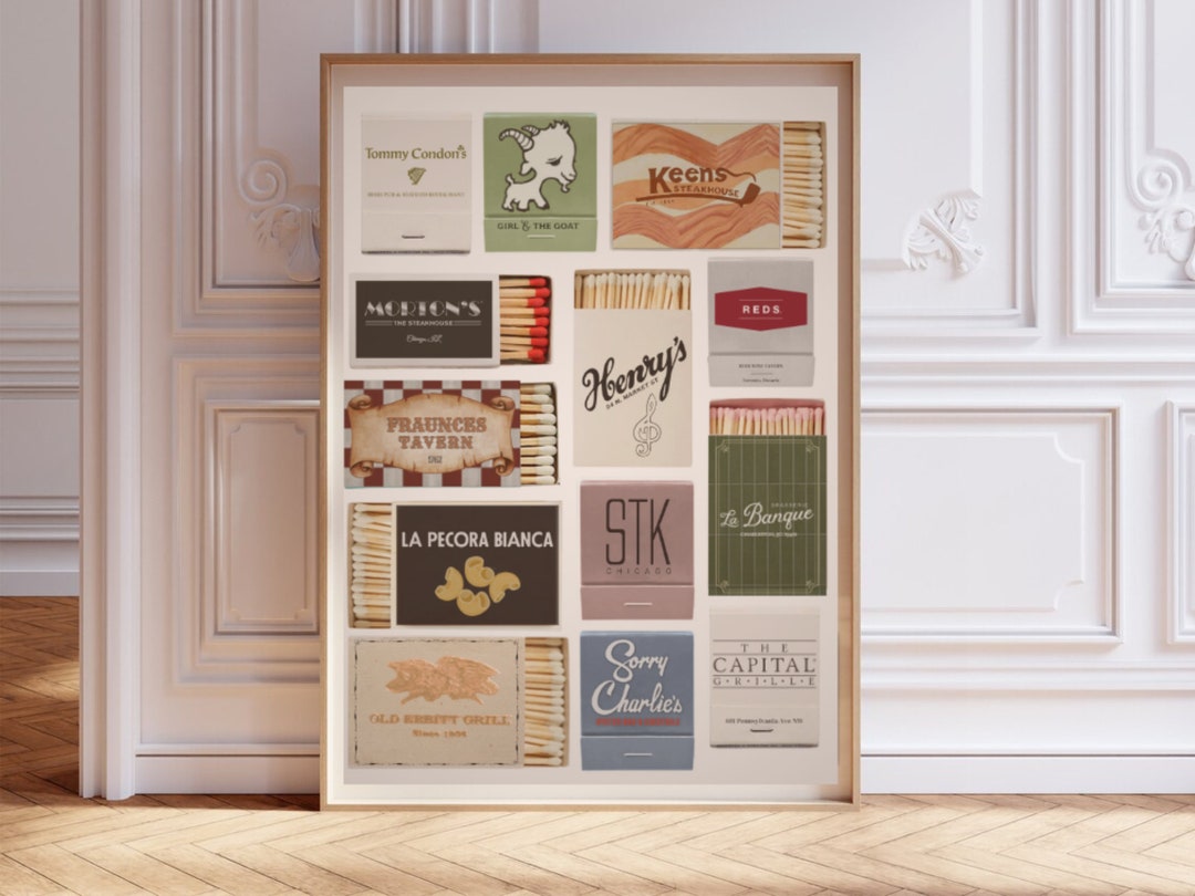 Custom Matchbook Print - Etsy