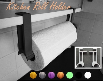 3D Printed Under Cabinet Paper Towel Holder – Space Saving Kitchen Roll Dispenser