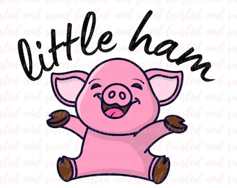 Little Ham Pig Adorable Baby Bodysuit - Etsy