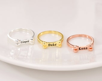 personalized dog ring