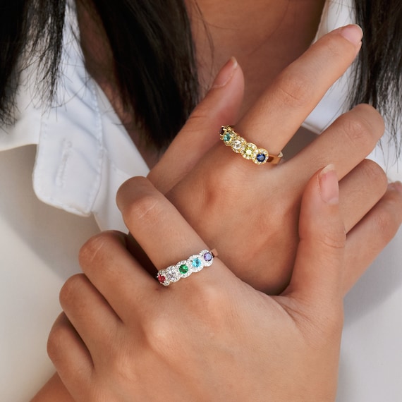 Mothers day rings 1 stone store