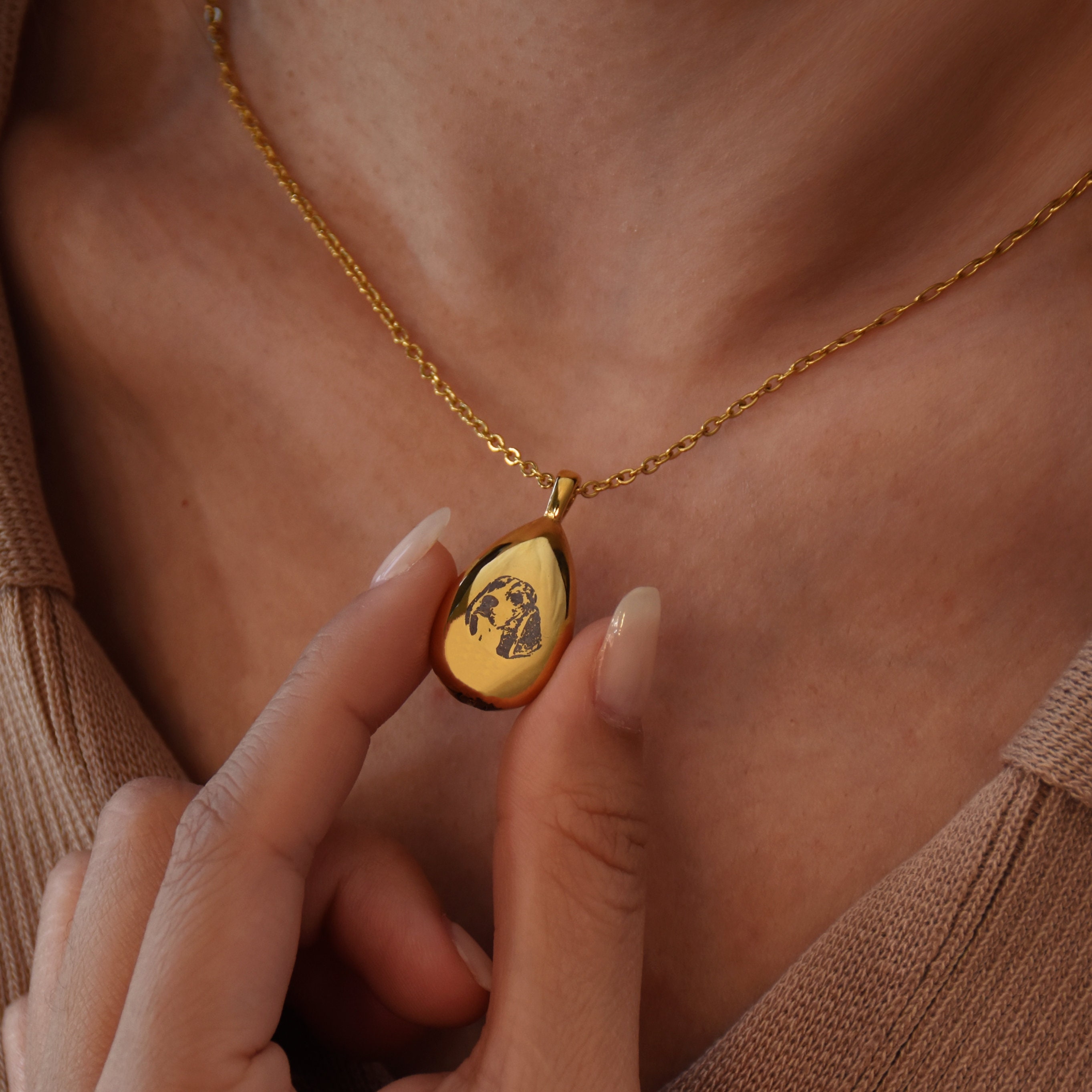 Cremation Jewelry Pet Ashes Necklace for Women, Personalized Teardrop Urn  Necklace, Dog Memorial Gift, Loss of Dog Jewelry, Pets Memorial - Etsy