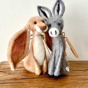 Woodland Creatures, Character Needle Felted Animal, Miniature Collectibles, Handcrafted Figurines, Unique Ornament. image 18