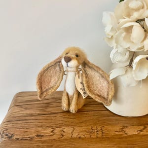 Woodland Creatures, Character Needle Felted Animal, Miniature Collectibles, Handcrafted Figurines, Unique Ornament. image 14