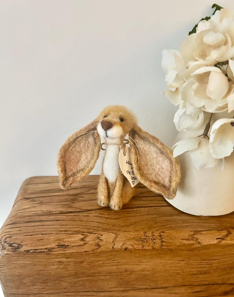 Woodland Creatures, Character Needle Felted Animal, Miniature Collectibles, Handcrafted Figurines, Unique Ornament. image 14
