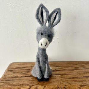 Woodland Creatures, Character Needle Felted Animal, Miniature Collectibles, Handcrafted Figurines, Unique Ornament. image 15