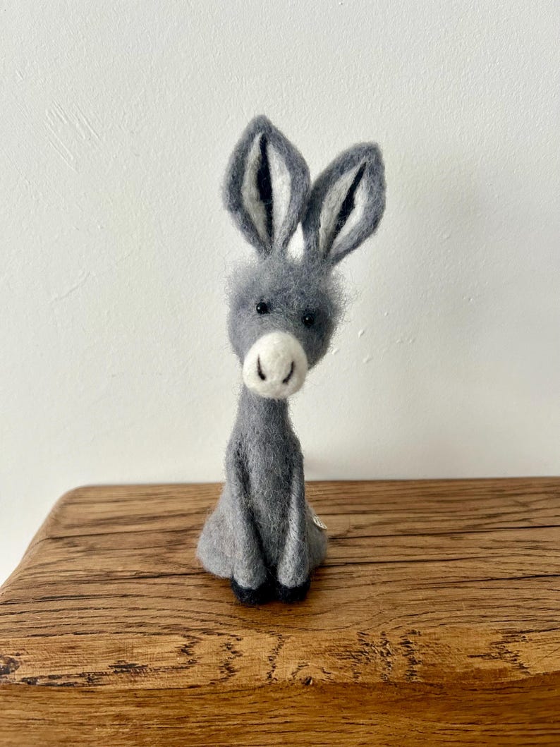 Woodland Creatures, Character Needle Felted Animal, Miniature Collectibles, Handcrafted Figurines, Unique Ornament. image 15