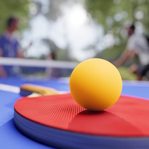 Ping Pong Balls, Sports Equipment, Ping Pong Accessories, Table Tennis Balls, Game Room Decor, White and Orange Balls Set