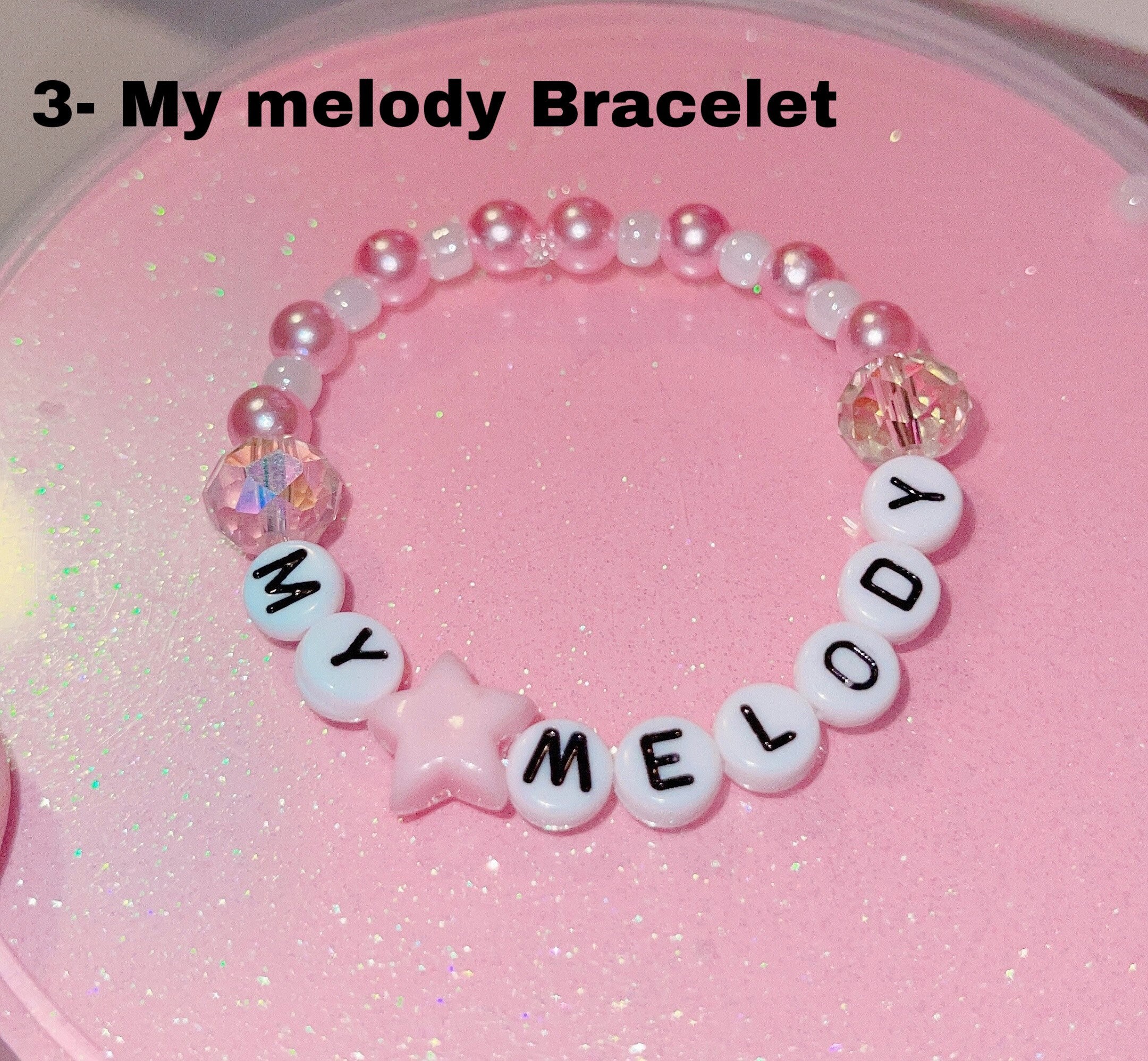 Sanrio themed and other cute bracelets Etsy