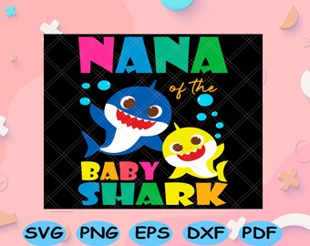 Download Grandma Shark Svg Etsy