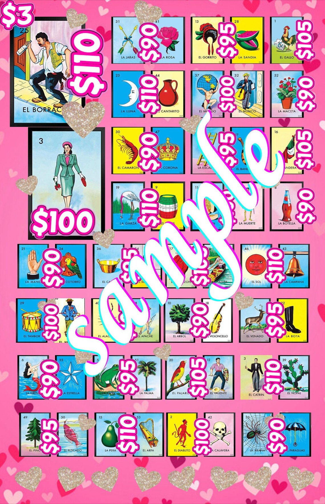 Digital Loteria Board full deck | Etsy