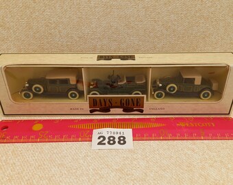 Lledo 3 Car Gift Set Vintage Rolls Royce as per photos shown