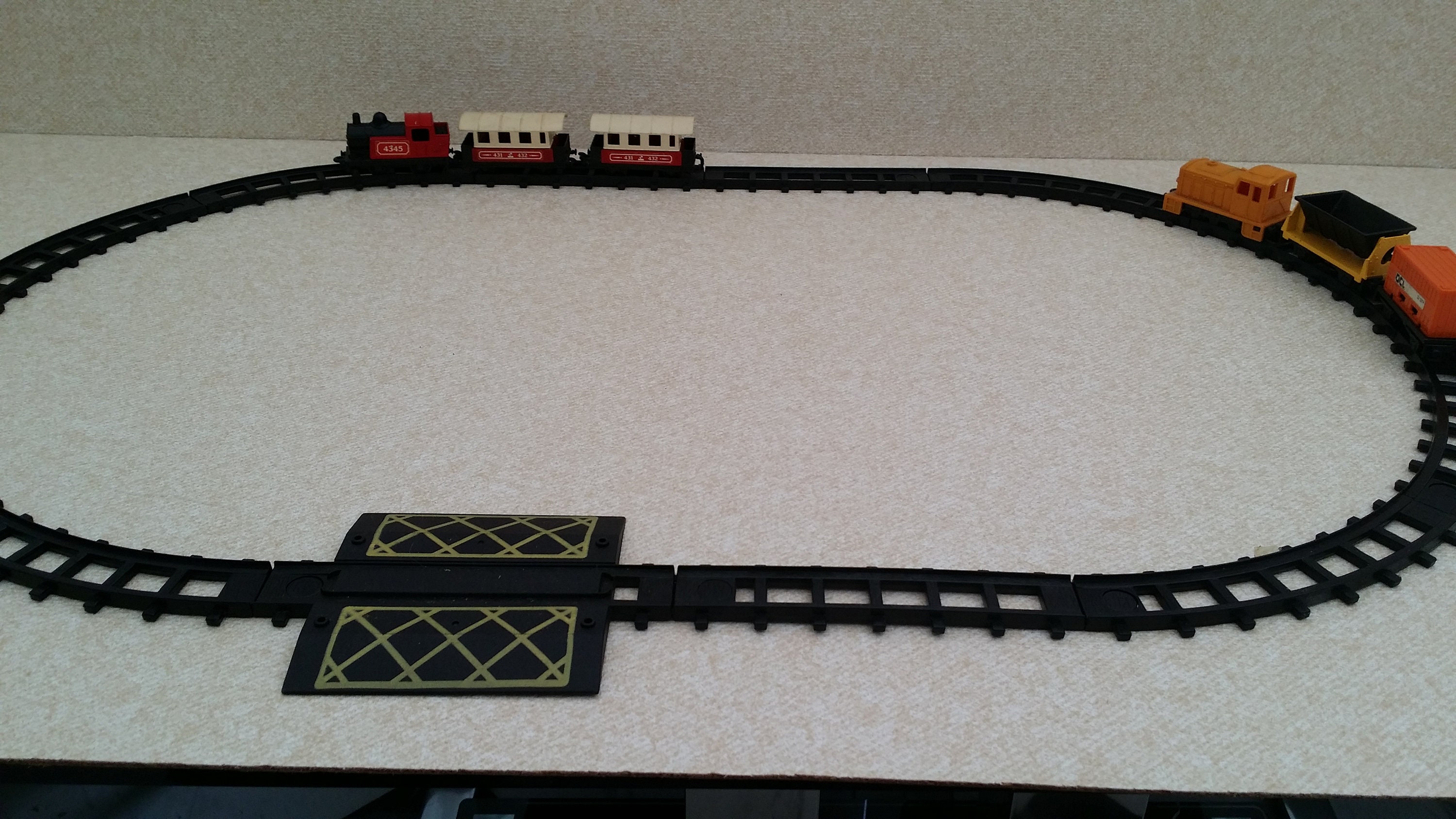 Matchbox Modell eisenbahn Zug Set mit ovalen Gleis und Etsy