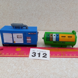 2 x Model truck loads for the scale I have included measurements Generator L 95mm and Multi type recycling unit L 90mm