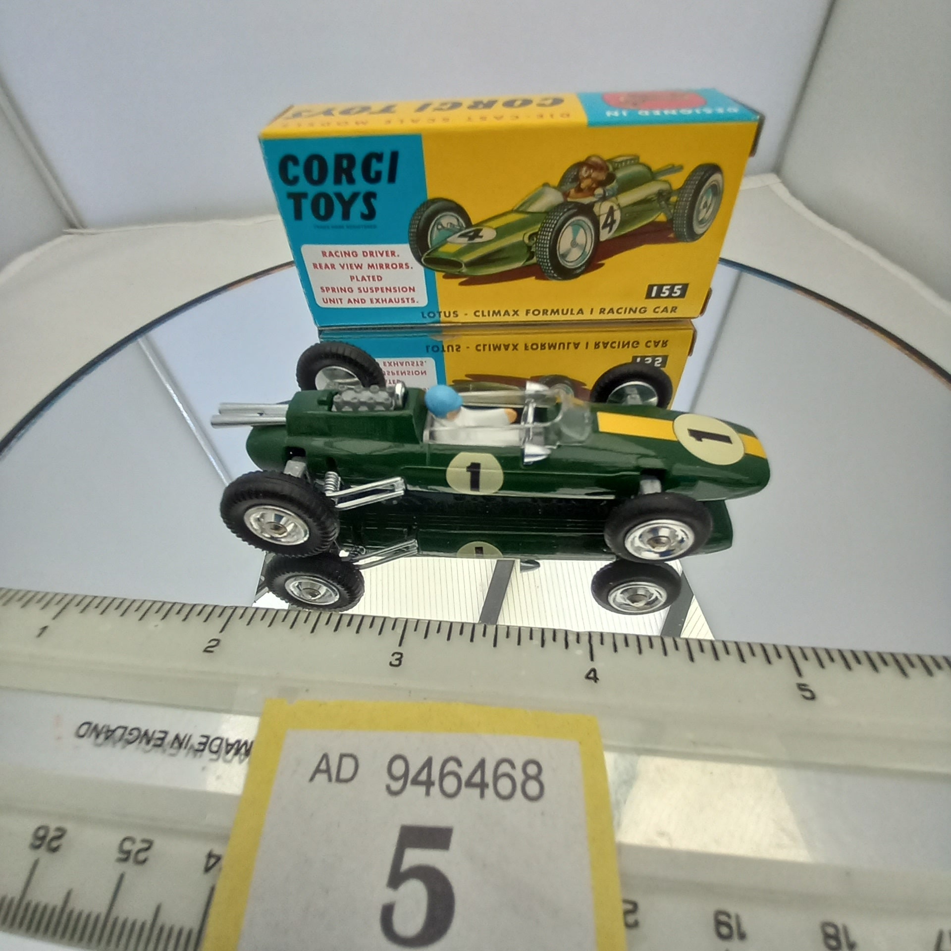 Corgi 155 Lotus Climax Formula 1 Racing Car Boxed as New Etsy