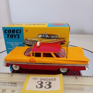 Corgi 480 Chevrolet Taxi Cab 1:43 Scale Boxed as new