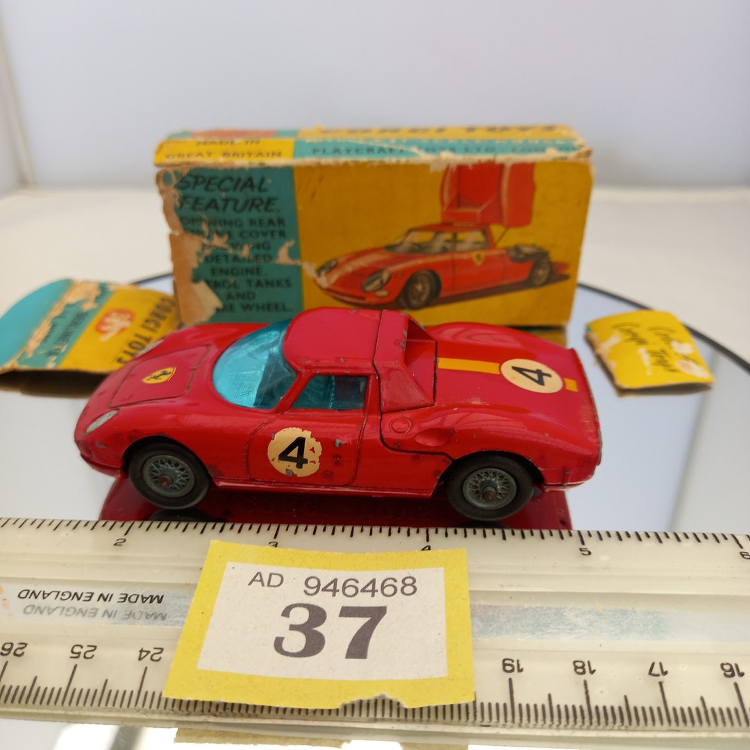 Miniature Corgi Ferrari Berlinetta 250 Le Mans 1/43, Avec Boîte Et Notice