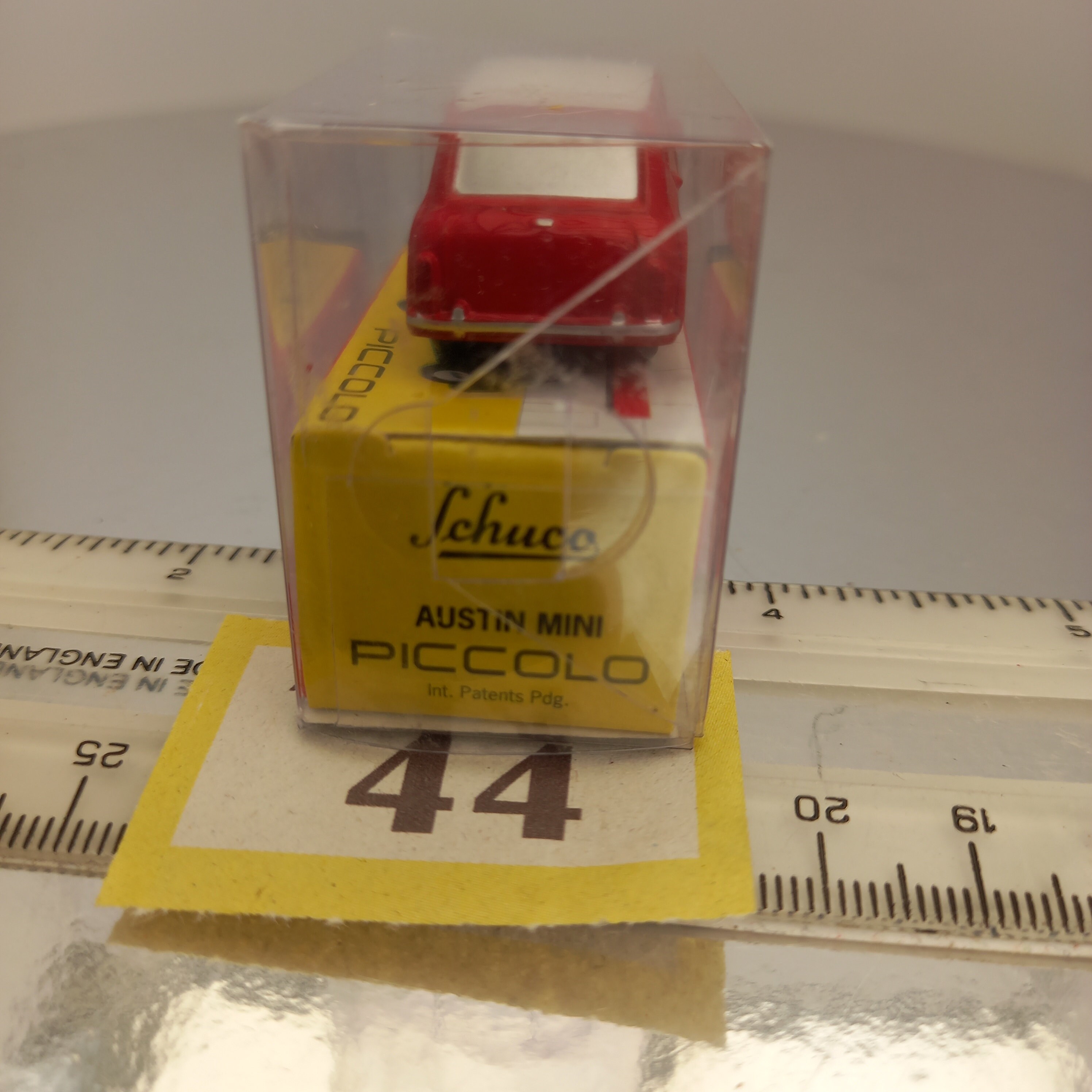 Schuco Piccolo 01331 Austin Mini Red Racing Number 177 1:90 Scale