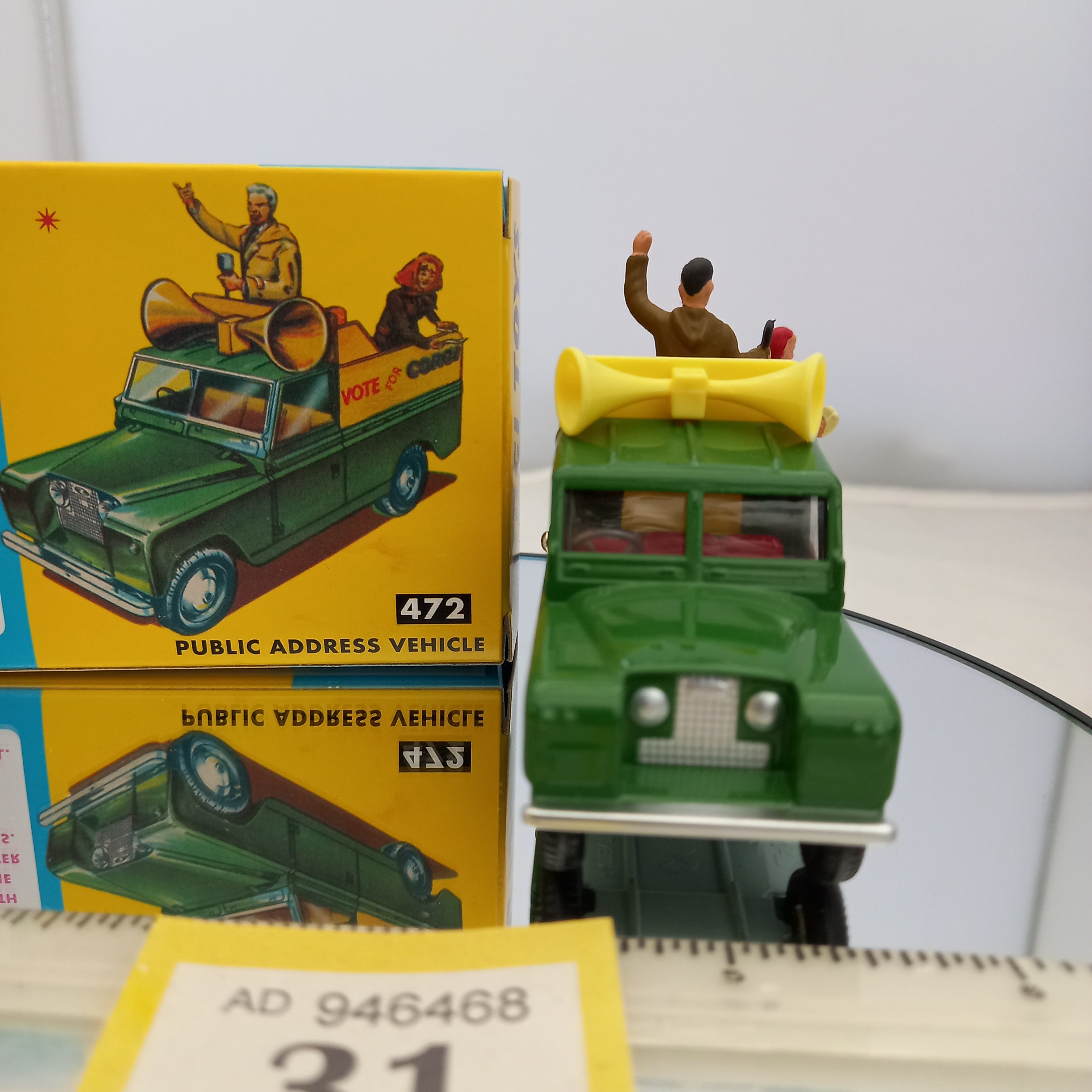 Land-Rover Public Address Vehicle (472) – Corgi Model Club USA
