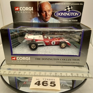 Corgi 97376 Donnington Collection John Surties Presents Ferrari 312 B2 F12