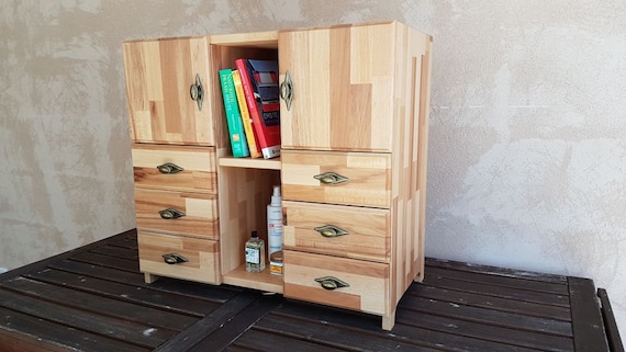 Schrank mit Schubladen aus Holz Bauplan zum Selber bauen - .de