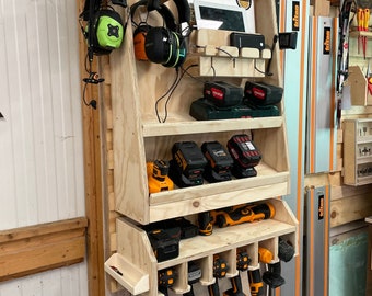 Multi charging station for EVERY workshop! (Large version) - Construction plan for you to build yourself!