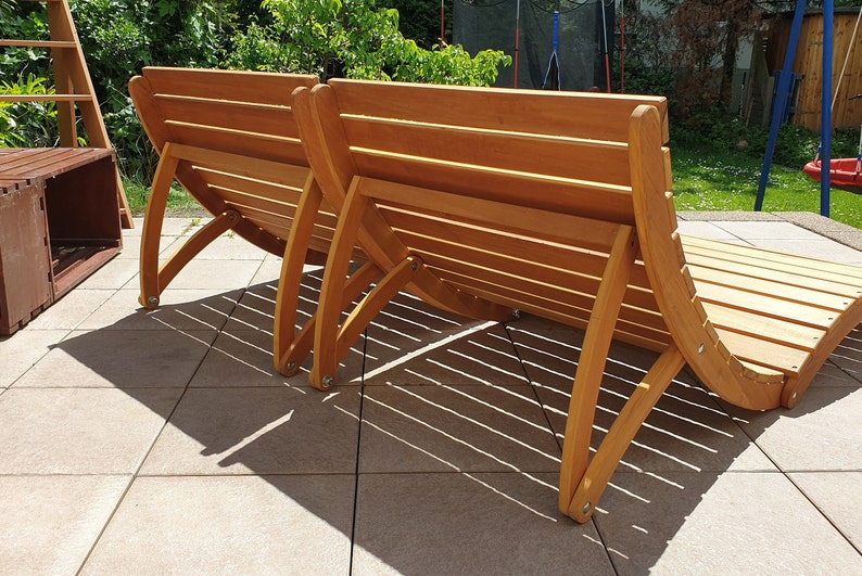 Faltbare XXL Sonnenliege aus Holz Bauplan zum Selber bauen Etsy.de