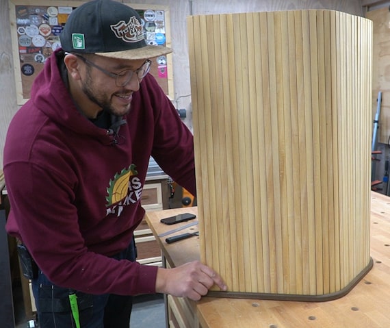 Armario de persiana para taller stumpf® con tablero de trabajo