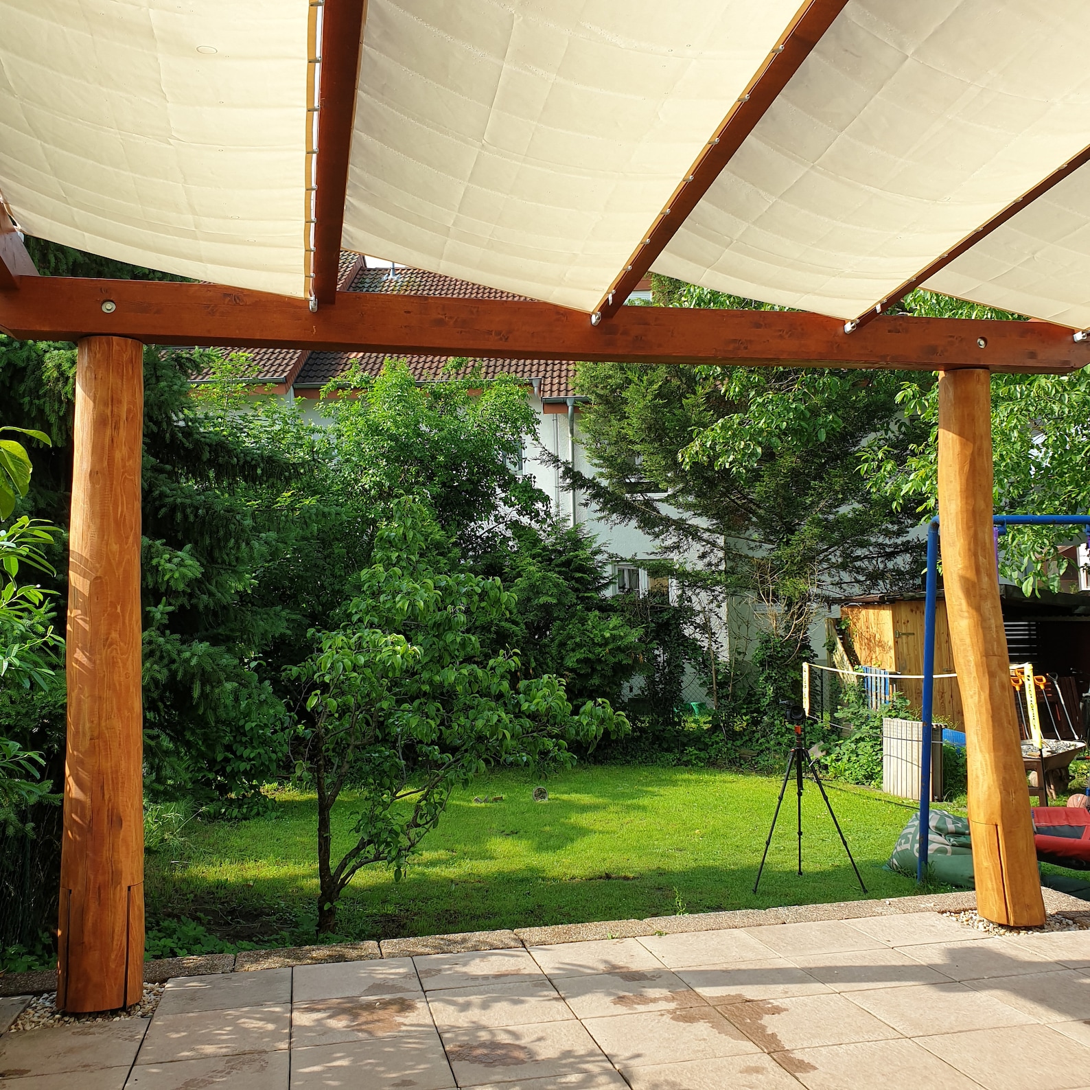 Terrassenüberdachung aus Holz Bauplan zum Selber bauen Etsy.de
