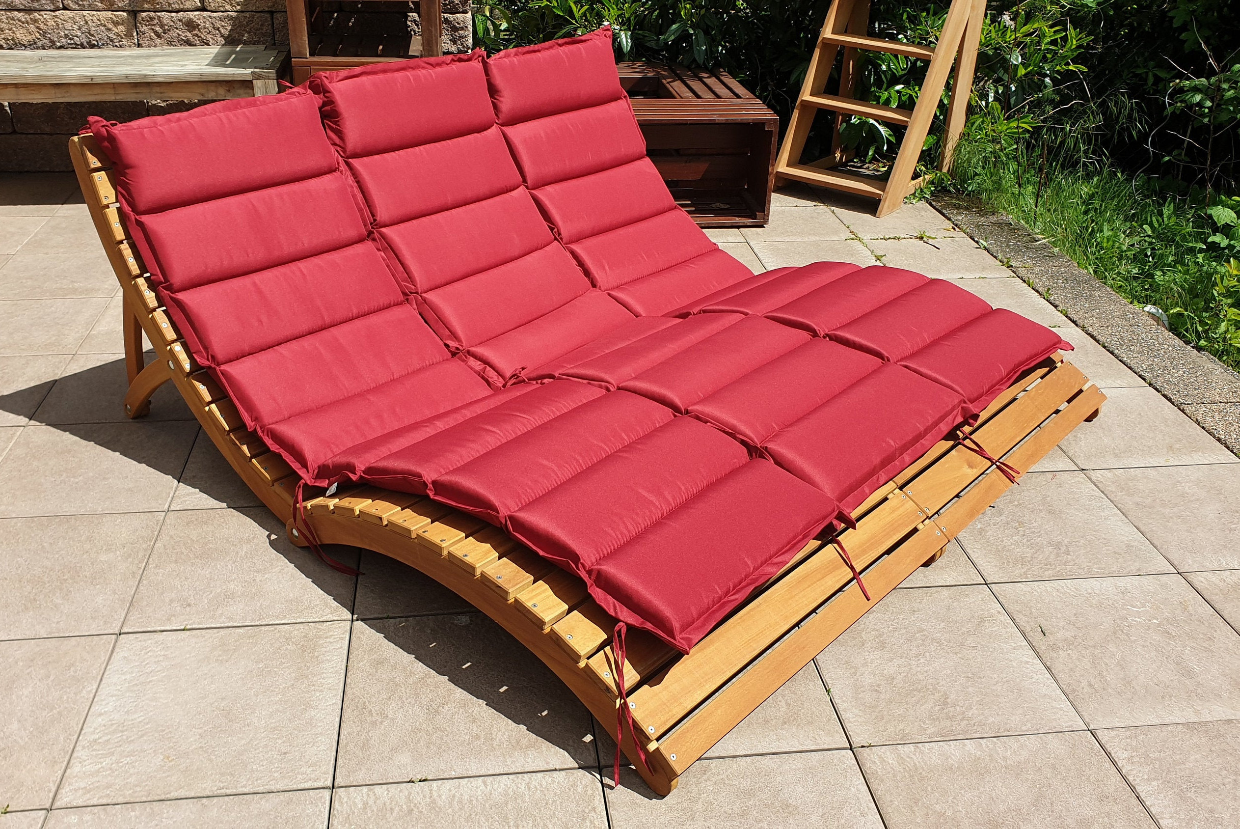 Faltbare XXL Sonnenliege aus Holz Bauplan zum Selber bauen Etsy.de
