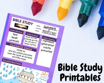 子ども向け聖書学習ワークシート：楽しい印刷可能なアクティビティページ（PDFダウンロード）