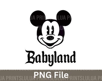 Babyland Mickey  Png File