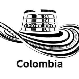 Colombian Hat, Sombrero colombiano PNG