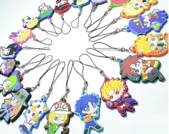 Chibi  Rubber Charm Keychain