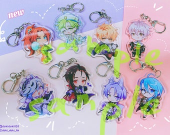 NU: Carnival Glitter Acrylic Charms 