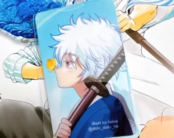 Gintoki Transparent Clear Card  with Photo card