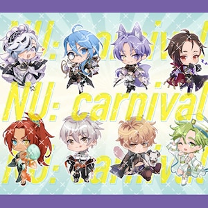 NU: Carnaval-glitterstickers