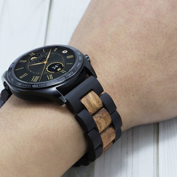 Galaxy watch top wood band