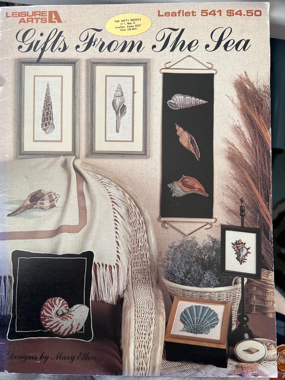Gifts From the Sea 21 Counted Cross Stitch Patterns of Seashells From ...