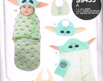 Simplicity S9433 Star Wars Mandalorian Baby Accessories (New)