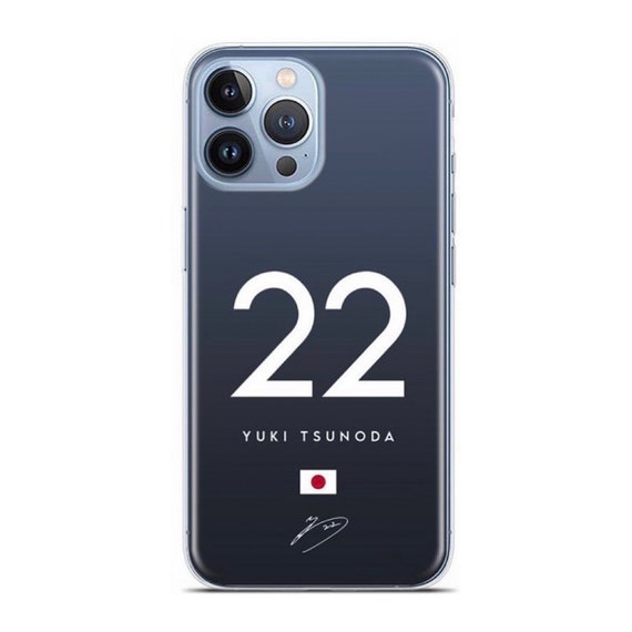iPhoneアクセサリー Yuki Yuki Tsunoda Phone Case, Formula-1 Phone Case, Racing Phone Case