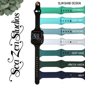 Not All Who Wander Are Lost Slim Silicone Watch Band Compatible with watch series SE 10/9/8/7/6/5/4/3/2/1 bild 8