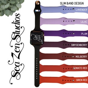 Not All Who Wander Are Lost Slim Silicone Watch Band Compatible with watch series SE 10/9/8/7/6/5/4/3/2/1 bild 7