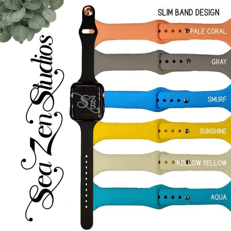 Not All Who Wander Are Lost Slim Silicone Watch Band Compatible with watch series SE 10/9/8/7/6/5/4/3/2/1 bild 5