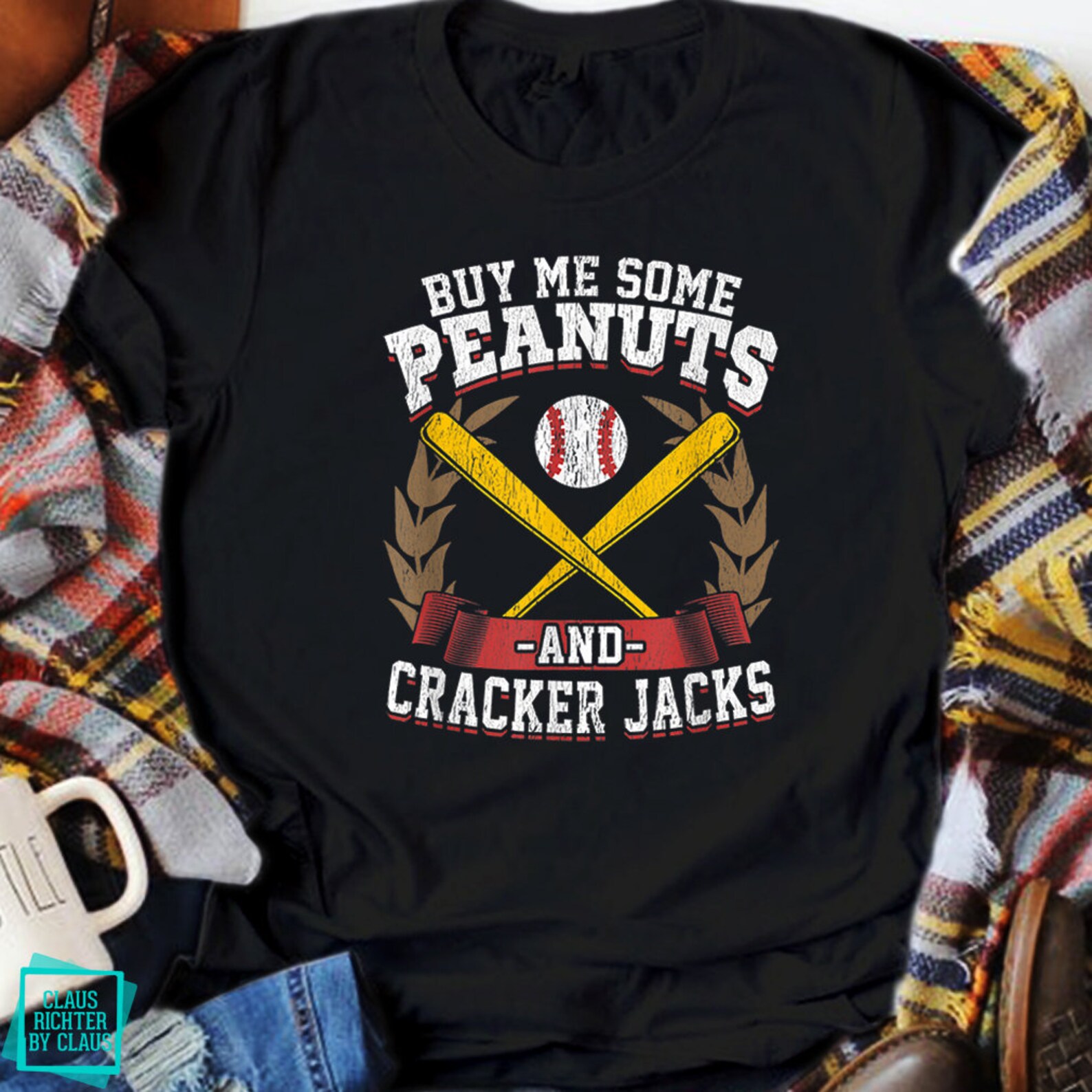 Baseball Buy Me Some Peanuts and Cracker Jacks Tshirt Etsy