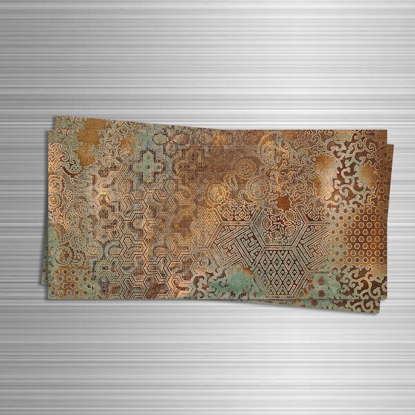Metal Backsplash Etsy