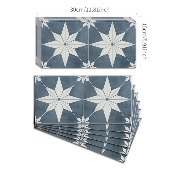 Subway Backsplash Tiles, Sage Green Peel and Stick Floor Tile Sticker,  Concrete Vinyl Decor, Modern Kitchen Refresh Idea 