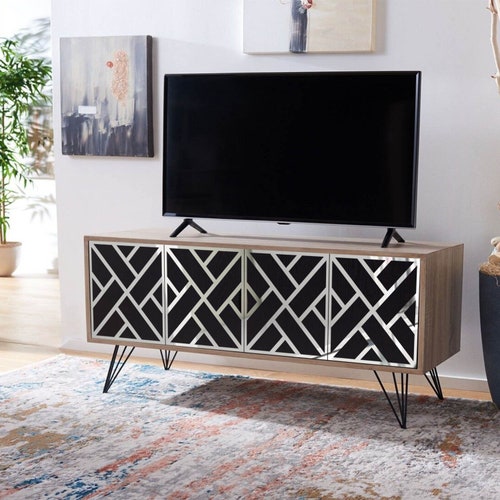 Art Deco Furniture & Wall Mirror Stickers Furniture Makeover Etsy