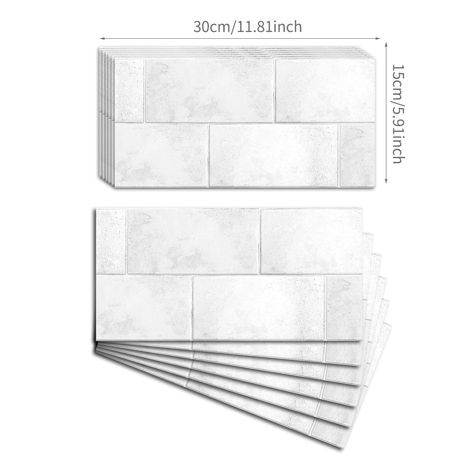 32 Pcs Mirror Tiles Self Adhesive Back Square Bathroom Wall Stickers Mosaic, Size: 5.91 x 5.91